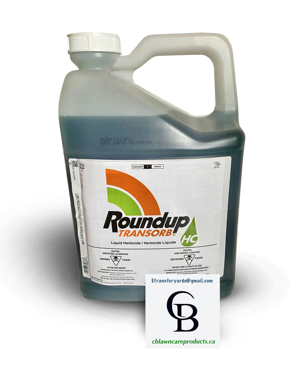 Round Up Transorb Non Selective 10L                                T/S included
